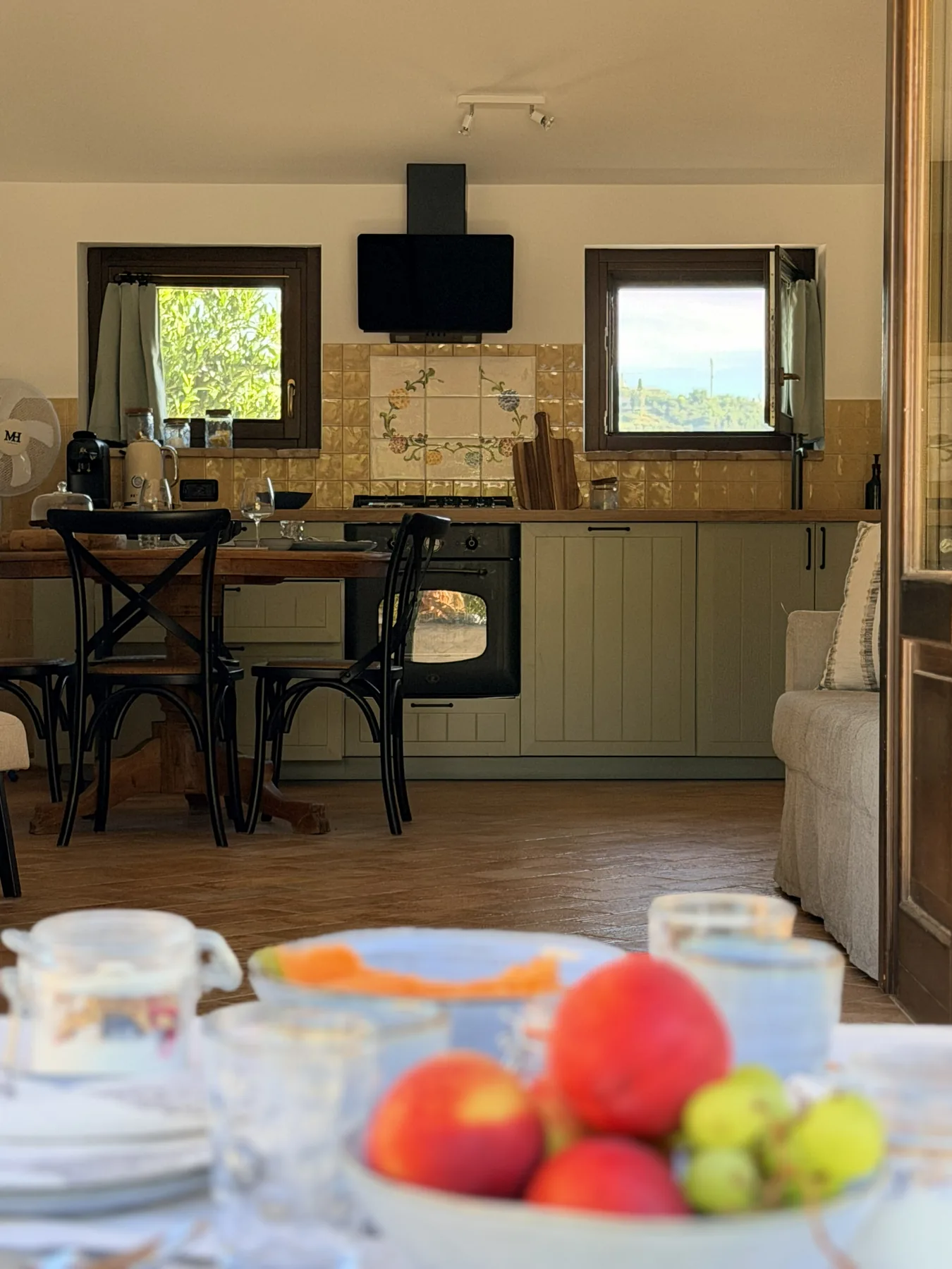 Volledig uitgeruste keuken van vakantiewoning Giulietta